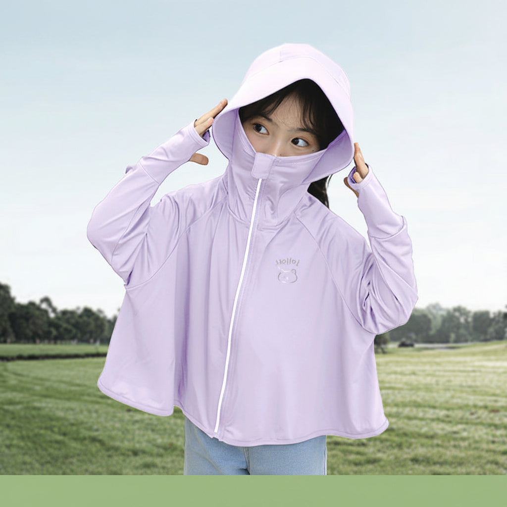 Damen UV-Schutzjacke mit Kapuze und atmungsaktivem Design Echo Archiv