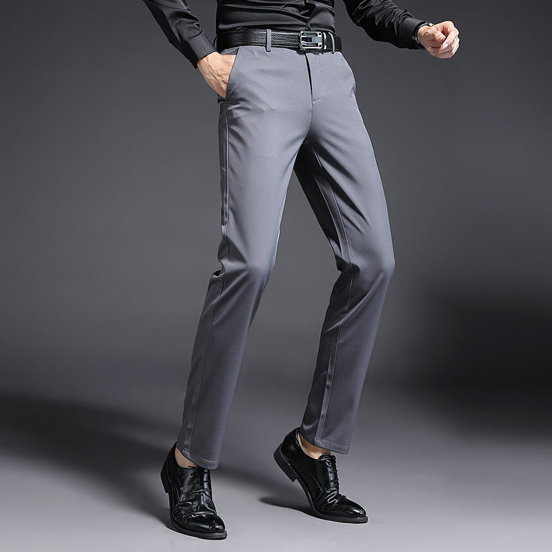 Herren Modern geschnittene Business‑Hose mit Bügelfalte, Stretch und Pflegeleichtem Mischgewebe Echo Archiv
