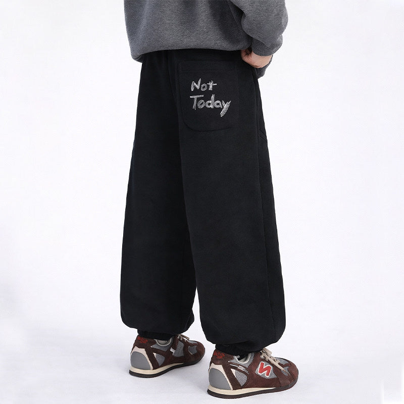Herren lässige weite Sweatpants Echo Archiv