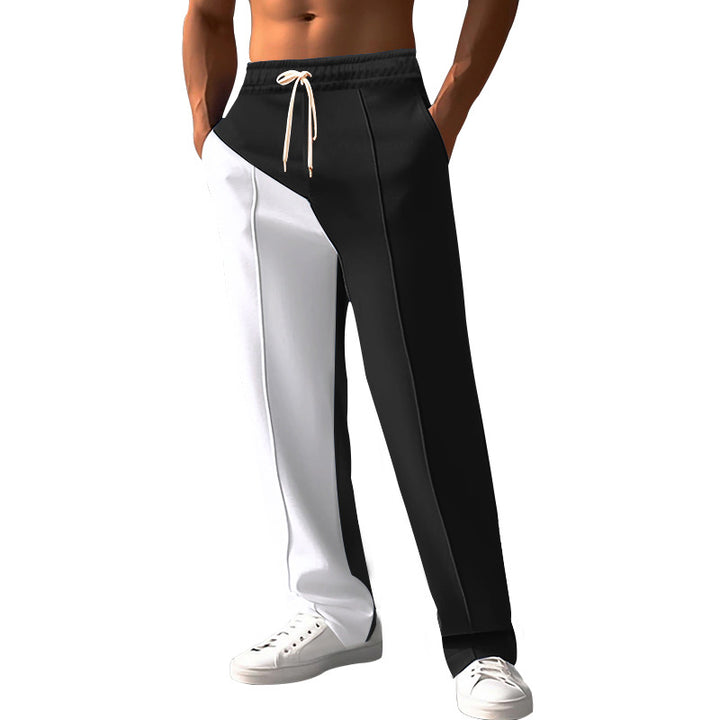 Herren Sportliche Jogginghose mit stylishen Kontraststreifen und elastischem Bund Echoarchiv