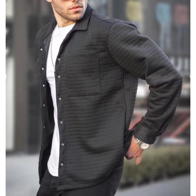 Herren Steppjacke mit praktischem Brusttaschen-Design Echoarchiv