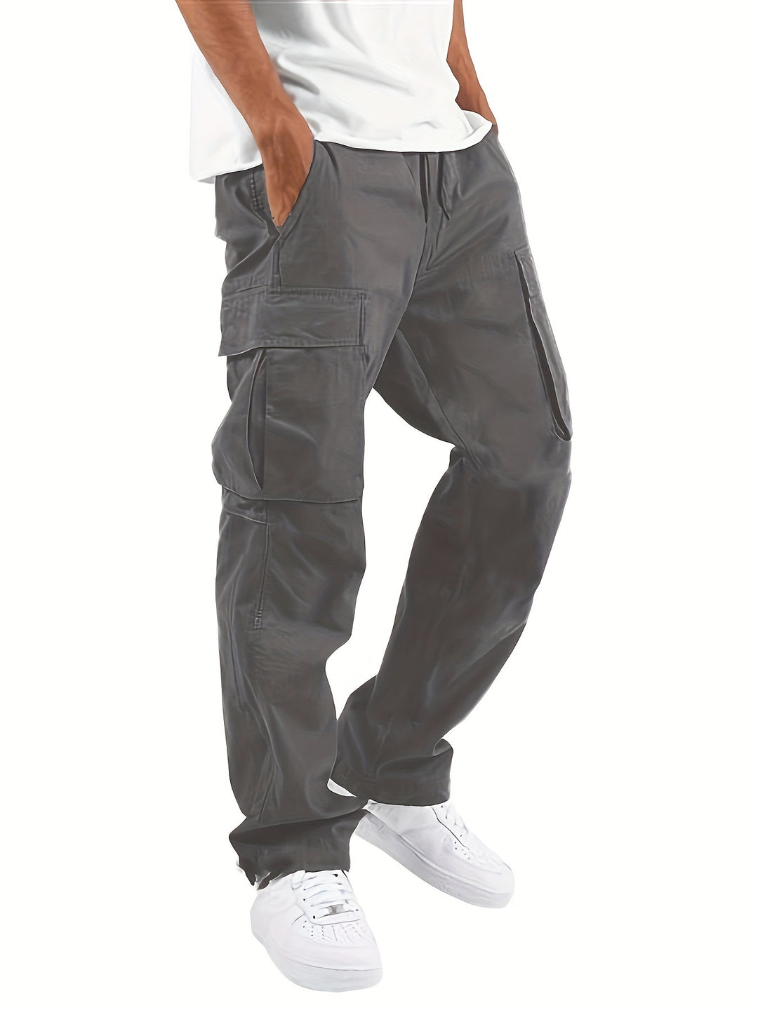 Herren Cargo-Hose mit multifunktionalen Taschen und entspannter Passform Echoarchiv