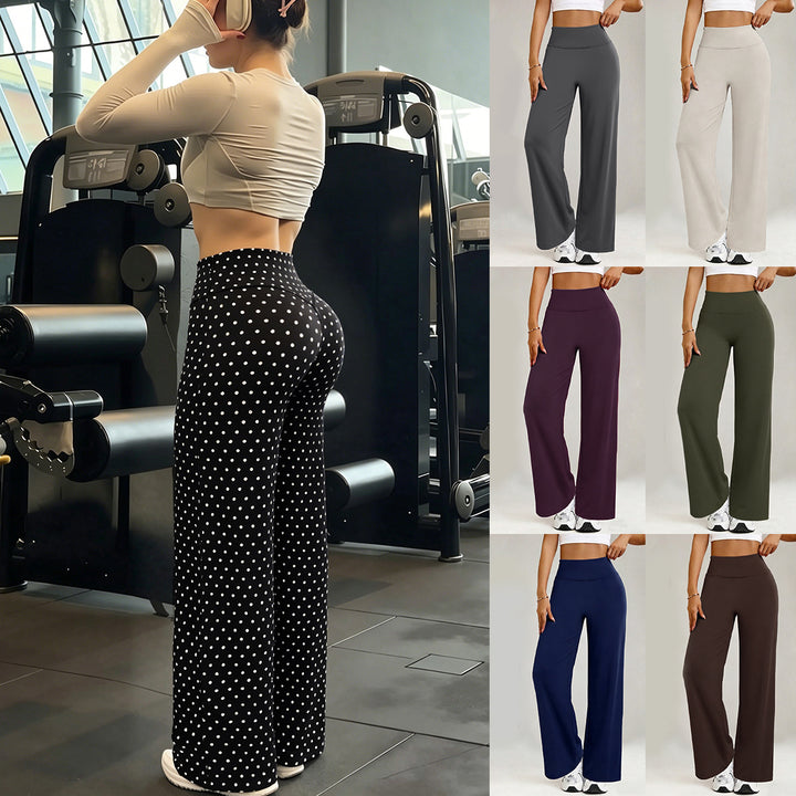 Damen Sportliche Hochbund-Hose Echo Archiv
