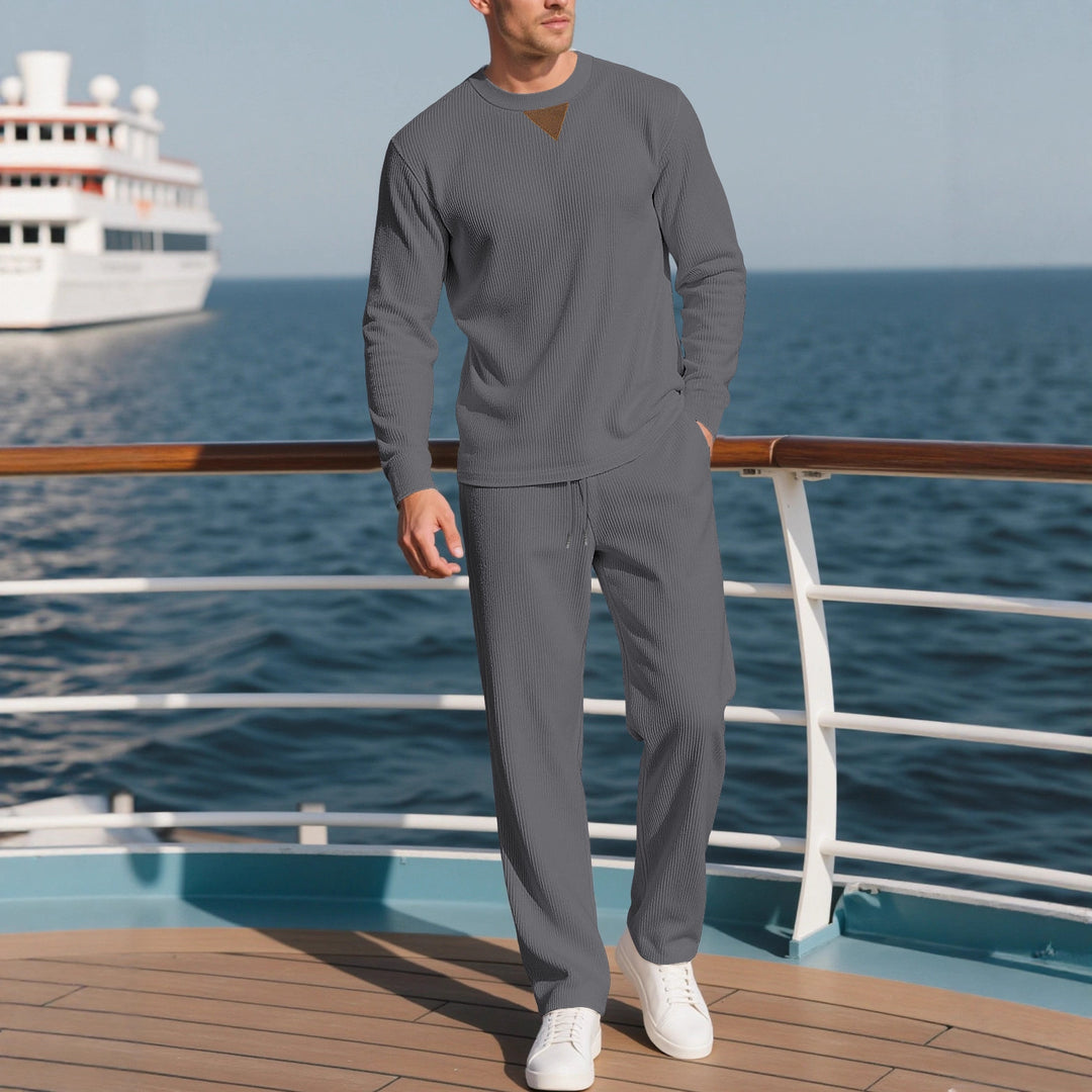 Herren lässiger Pullover und Jogginghose Set Echoarchiv