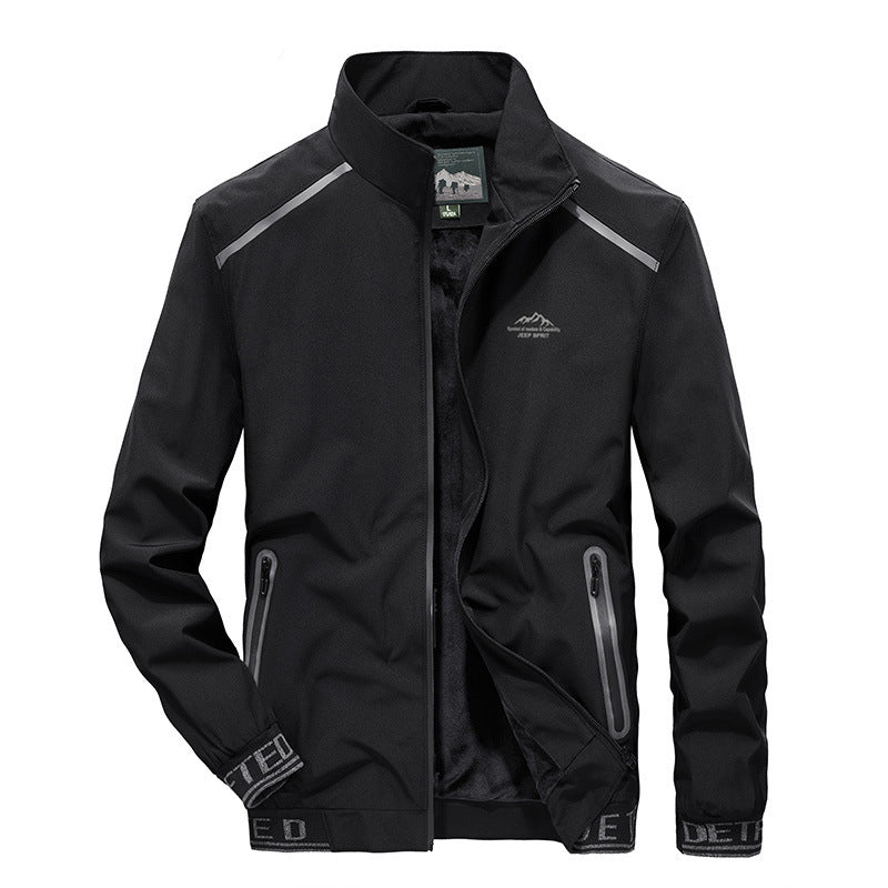 Herren Performance-Softshelljacke mit wärmender Fleecefutter, wind- und wasserabweisender Membran und reflektierenden Akzenten Echo Archiv