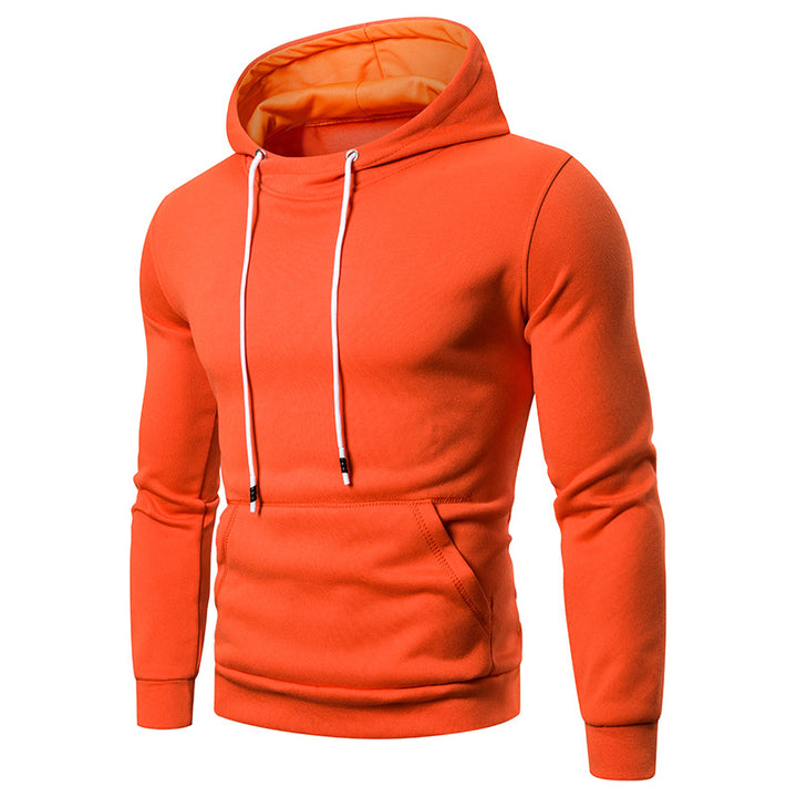Herren Kapuzenpullover mit Kängurutasche und soften Baumwollmischung Echoarchiv