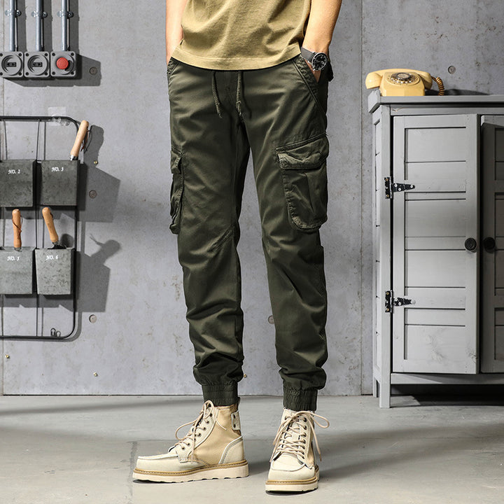 Herren Urbaner Cargojogger mit elastischem Komfortbund, Organizer‑Taschen und gerippten Bündchen Echo Archiv