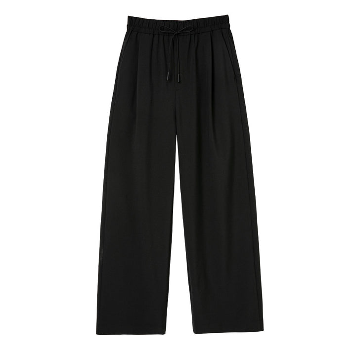 Damen weite Palazzo-Hose mit elastischem Bund und Tunnelzug Echoarchiv