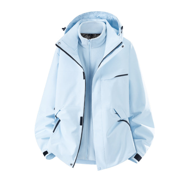 Damen funktionale Regenjacke Echo Archiv