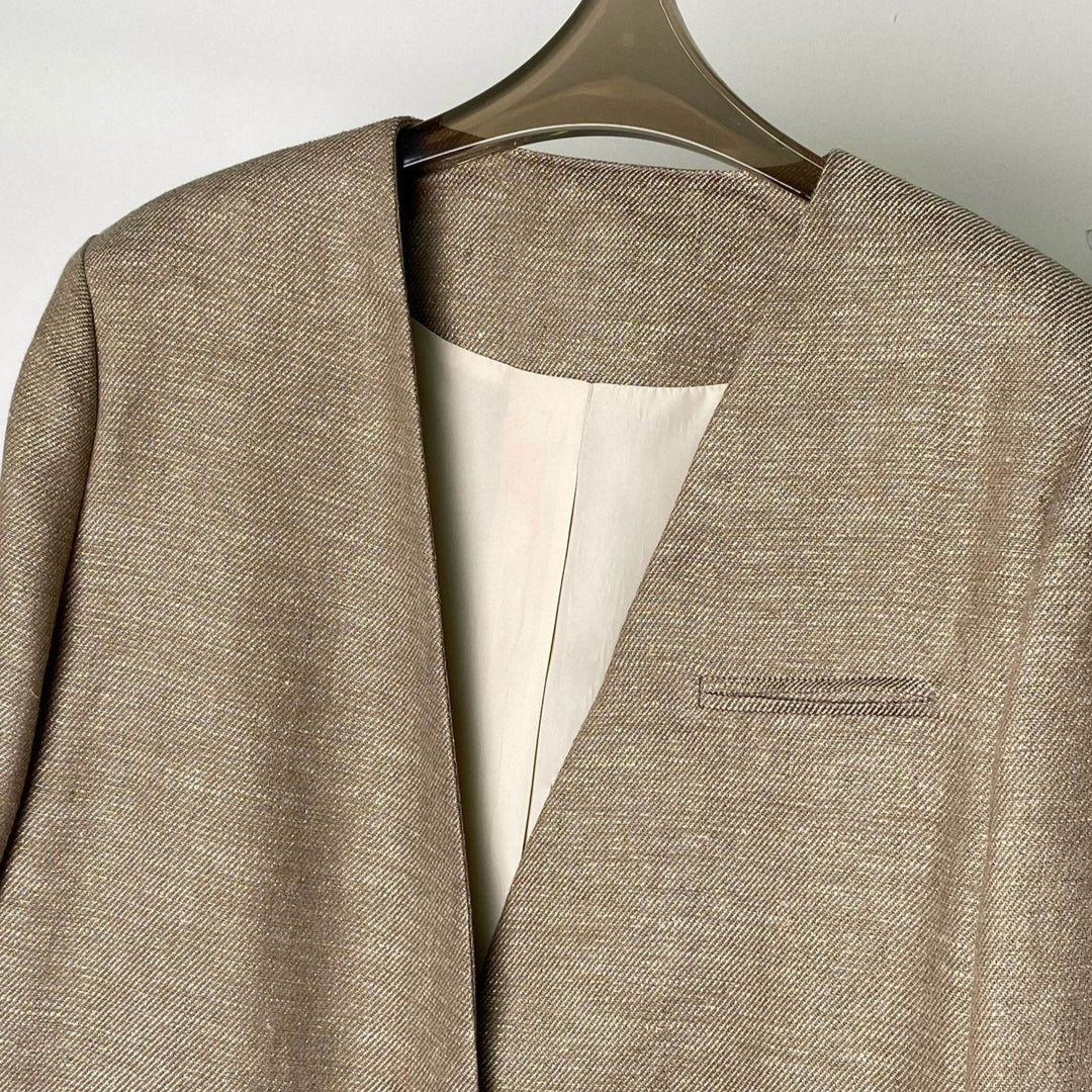 Damen Eleganter Blazer mit weichem Stoff Echoarchiv
