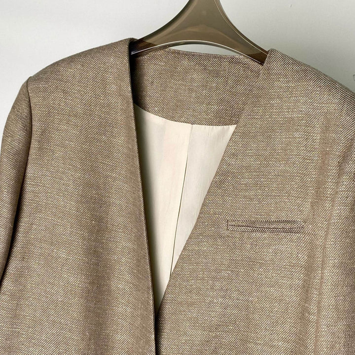 Damen Eleganter Blazer mit weichem Stoff Echoarchiv