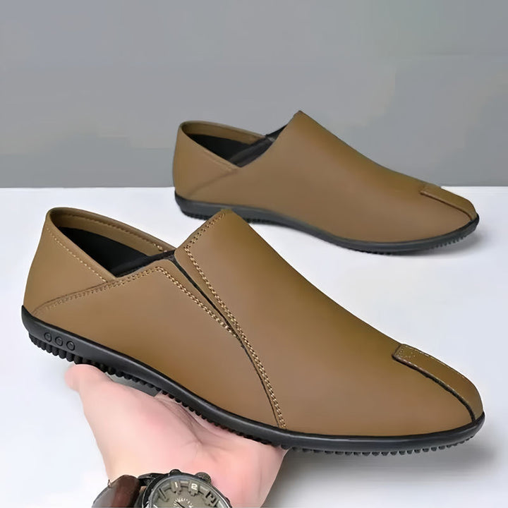 Herren Eleganter Slipper-Loafer im minimalistischen Business-Casual-Design mit flexibler Profilsohle Echoarhiv