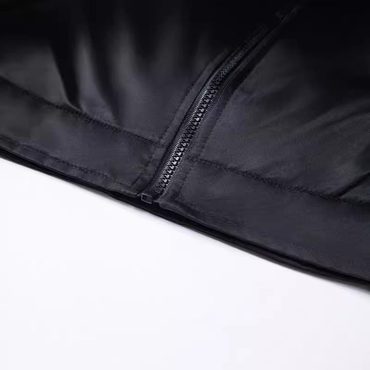 Herren vielseitige Kunstlederjacke Echoarchiv
