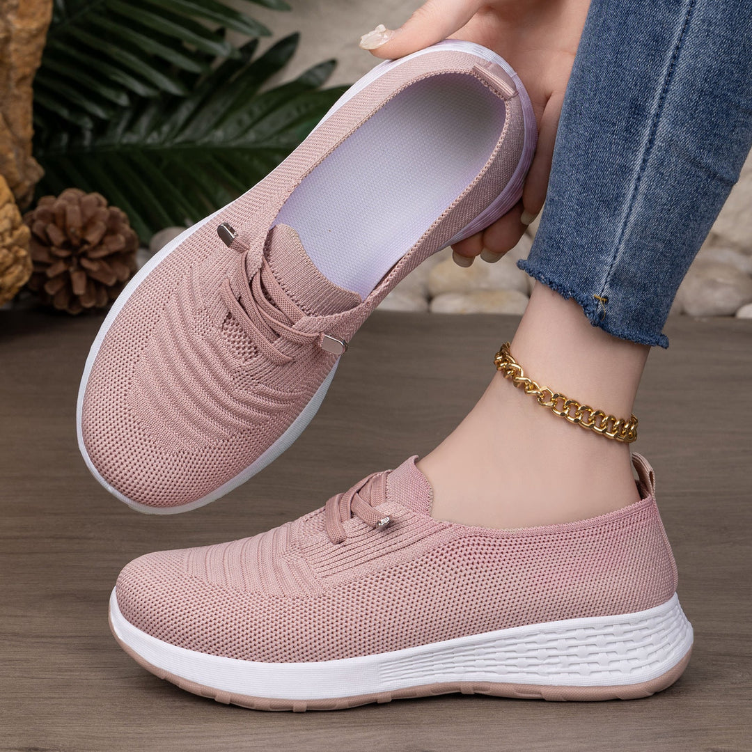 Damen Atmungsaktive Slip-On Sneakers mit dämpfender Sohle Echo Archiv
