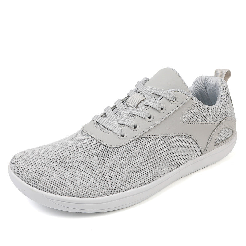 Unisex atmungsaktive Strick-Freizeit-Sneaker mit gepolstertem Fersenkragen und flexibler EVA-Laufsohle – Norré