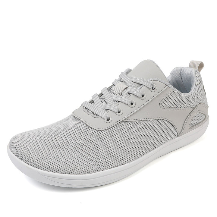 Unisex atmungsaktive Strick-Freizeit-Sneaker mit gepolstertem Fersenkragen und flexibler EVA-Laufsohle – Norré