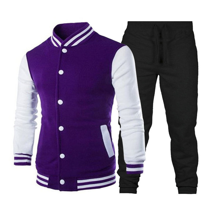 Herren Sportlicher Jacken- und Jogginghose-Set Echoarchiv