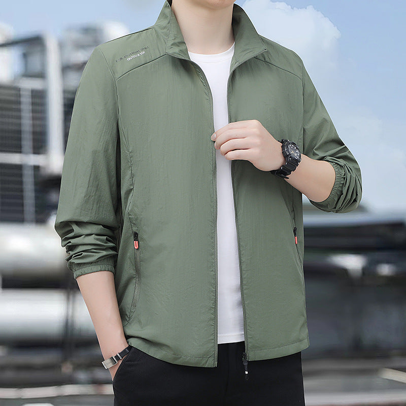 Herren Leichte Outdoorjacke mit praktischen Taschen Echo Archiv