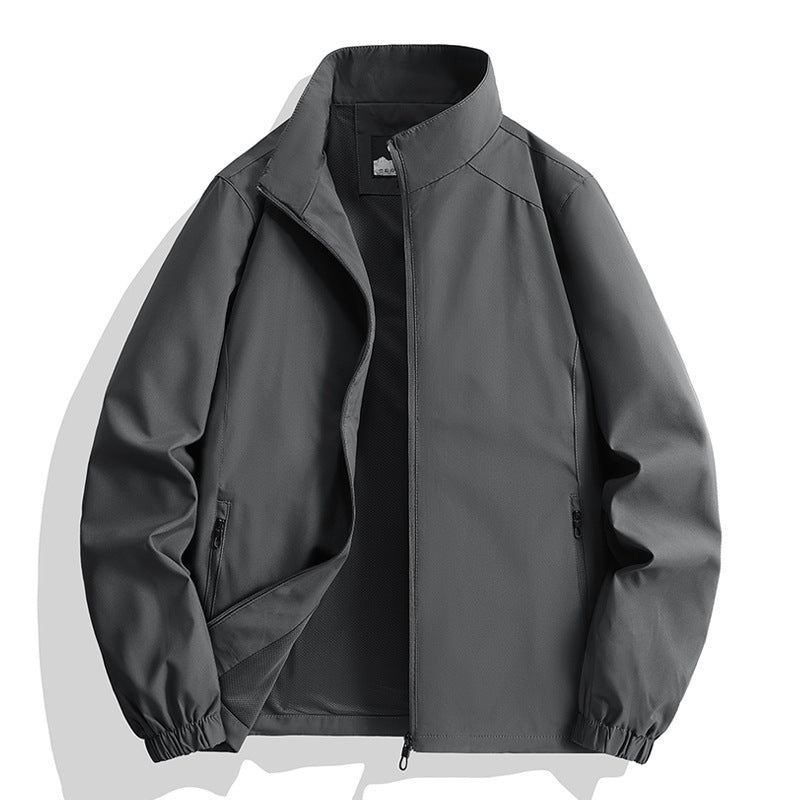 Herren Leichte Sportjacke mit hohem Kragen Echo Archiv 1787797825