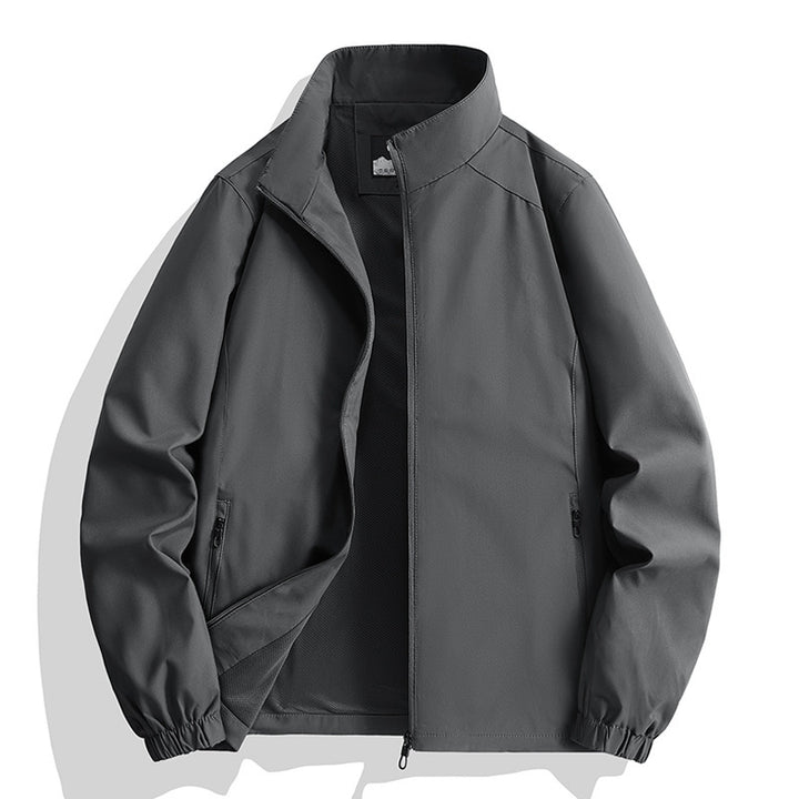 Herren Leichte Sportjacke mit hohem Kragen Echo Archiv 1787797825