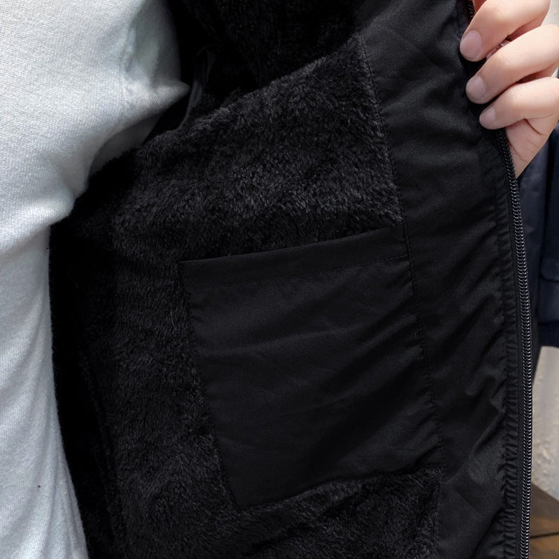 Herren Stepp-Kapuzenjacke im Slim-Fit mit Diamantsteppung und thermischer Isolierung Echoarchiv