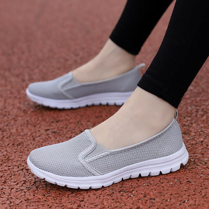 Damen nan leichter atmungsaktiver Slipper mit viskoelastischer Einlegesohle Echo Archiv