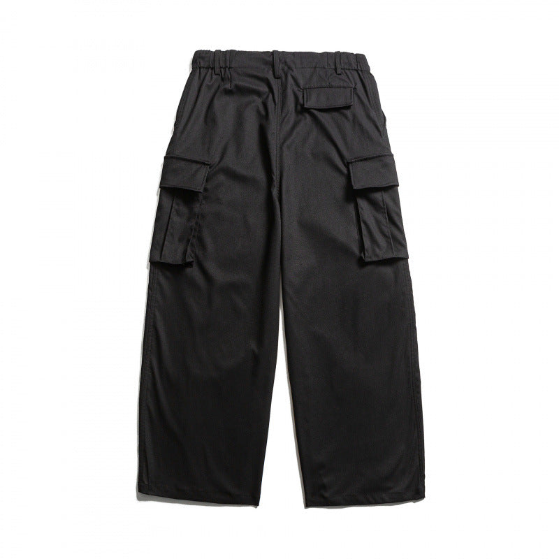 Herren Cargo-Hose im Baggy‑Schnitt mit Kordelzug und großen Pattentaschen Echo Archiv