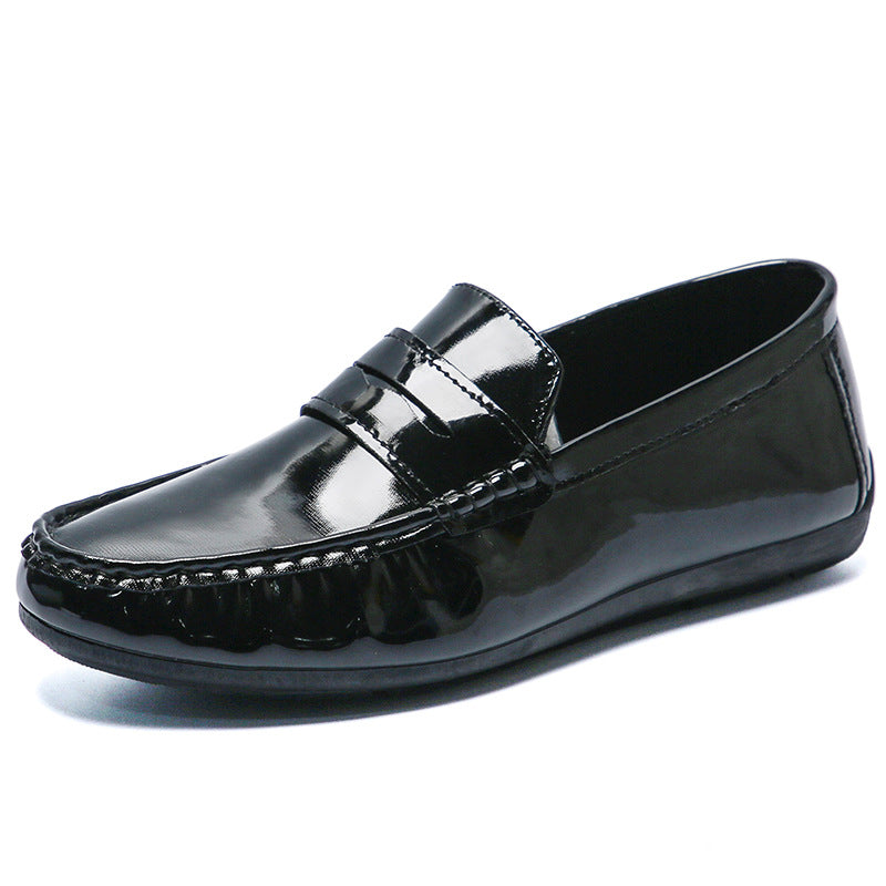 Herren Elegante Mokassins aus hochwertigem Lackleder Echo Archiv