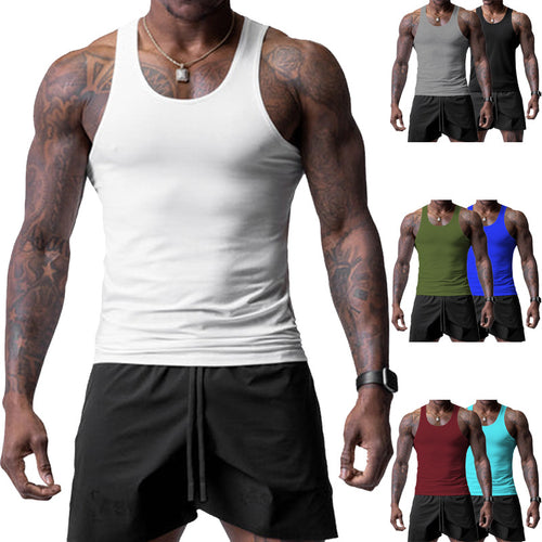 Herren Sportliches Tanktop und Shorts Set Echoarchiv