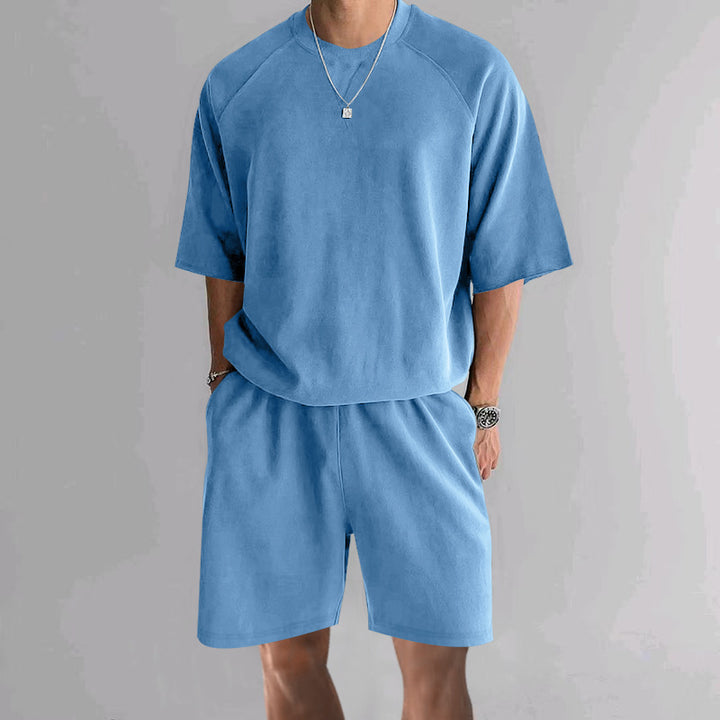 Herren funktionales Freizeit-Set aus atmungsaktivem Material mit bequemer Passform Echoarchiv