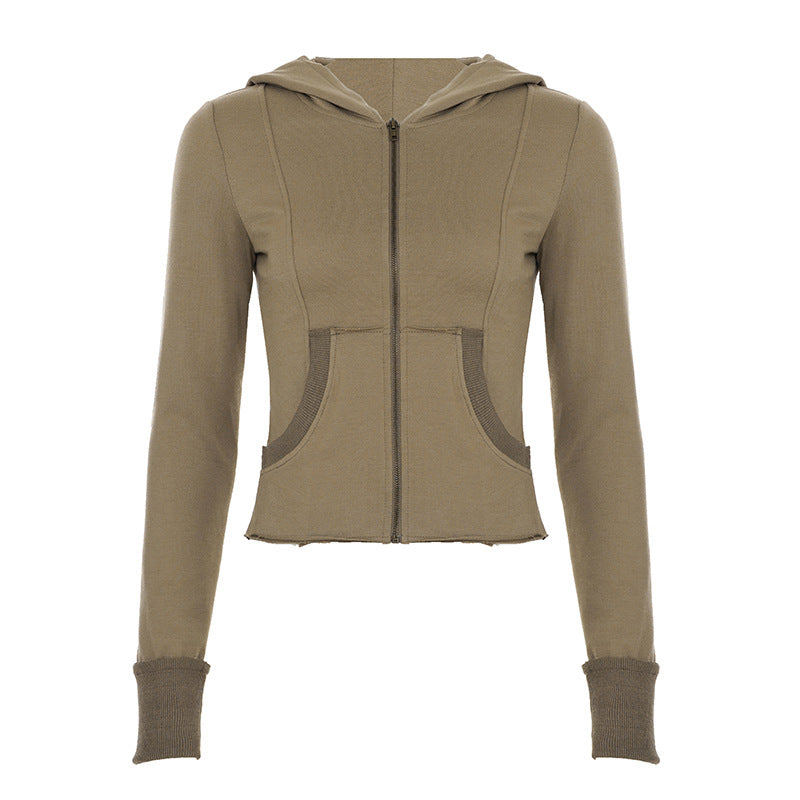Damen nan Stretch-Flared-Hose mit hoher Taille, aufgesetzten Taschen und seitlichen Einsatzbahnen Echo Archiv
