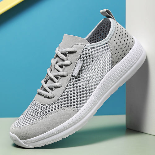 Unisex nan leichter Komfort-Walking-Schuh mit luftigem Wabenmesh, ergonomischer Dämpfungssohle und Zuglasche Echo Archiv