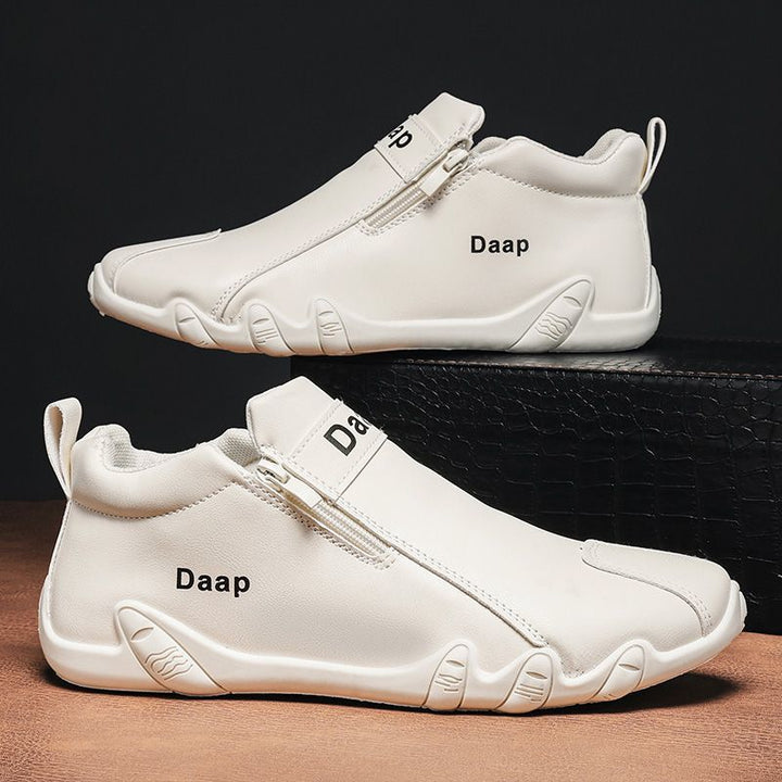 Damen Modische Sneaker mit seitlichem Reißverschluss und ergonomischer Sohle Echo Archiv