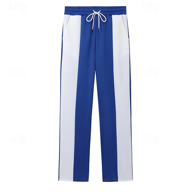 Herren Sportliche Freizeithose mit seitlichen Streifen und elastischem Bund Echoarchiv