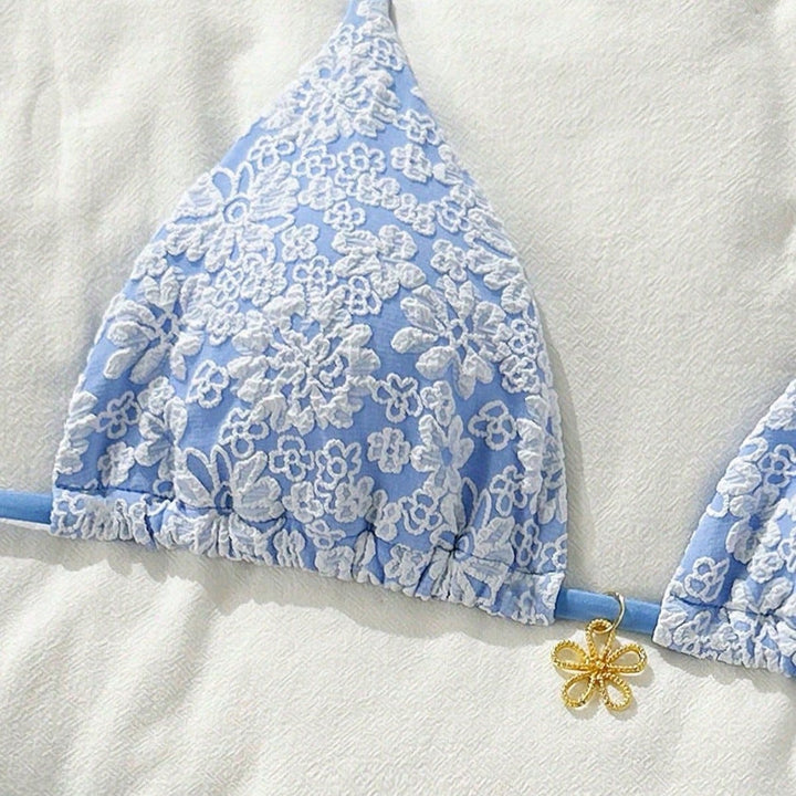 Damen Blumendekoriertes Bikini-Set Echo Archiv