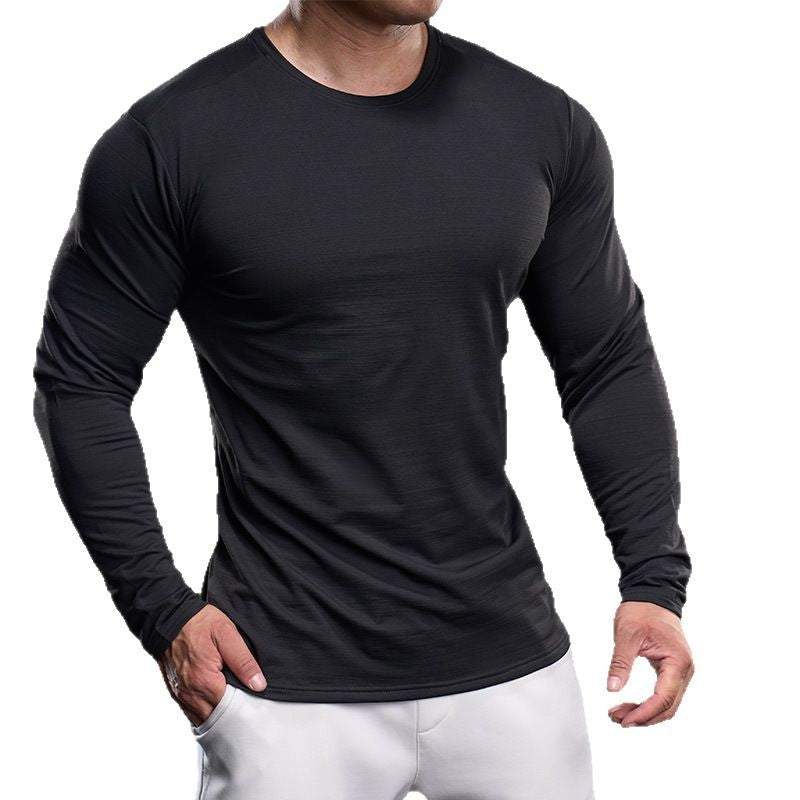 Herren sportliches Langarm-Funktionsshirt Echoarchiv 1762673448