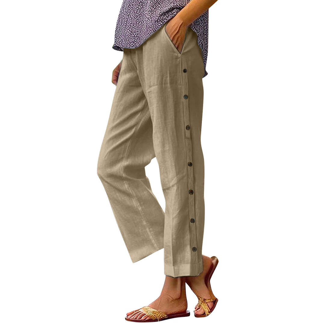 Damen Luftige Leinenhose Echo Archiv