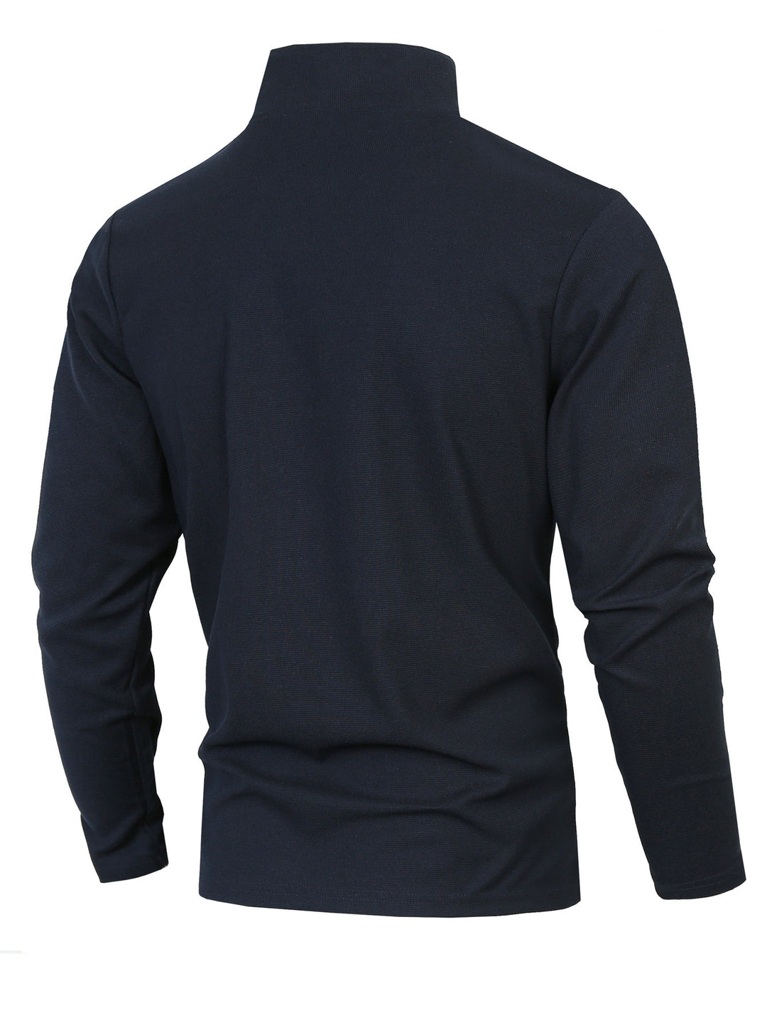 Herren Sportpullover mit modernem Stehkragen und Reißverschluss Echoarchiv