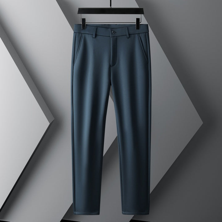 Herren moderne Chino-Hose mit elastischem Bund und seitlichen Taschen Echoarchiv