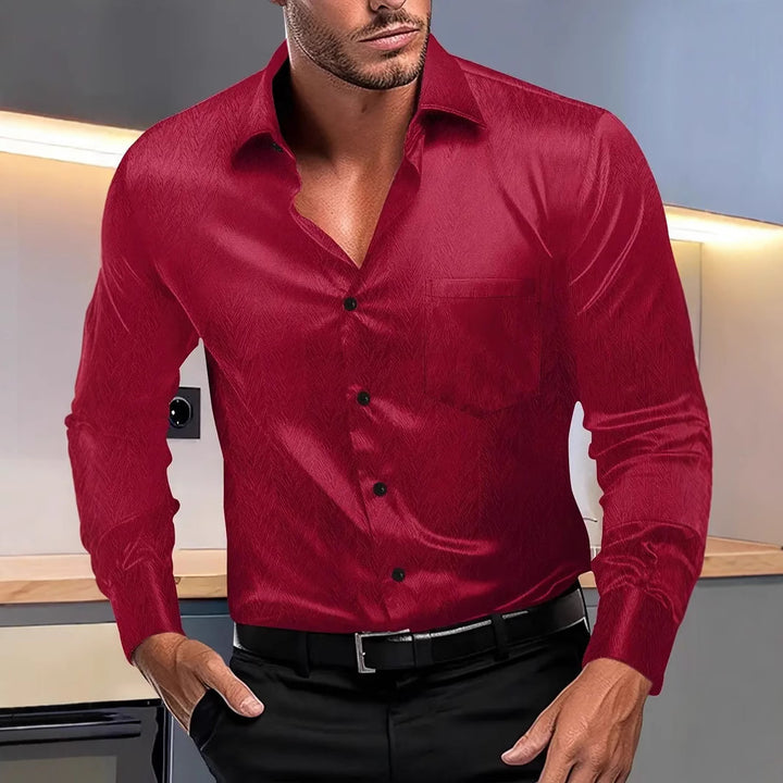 Herren elegantes und modernes Hemd Echoarchiv