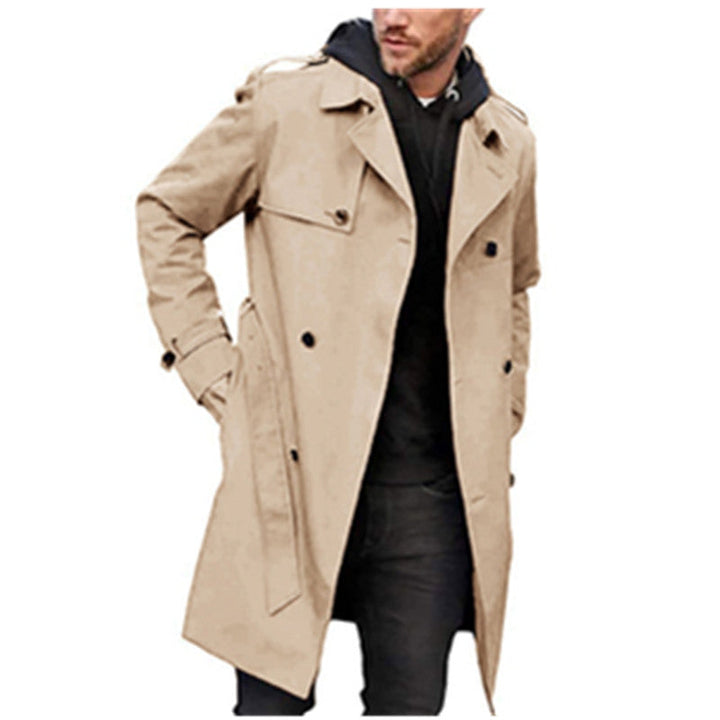 Herren Trenchcoat mit klassischem Stil Echoarchiv