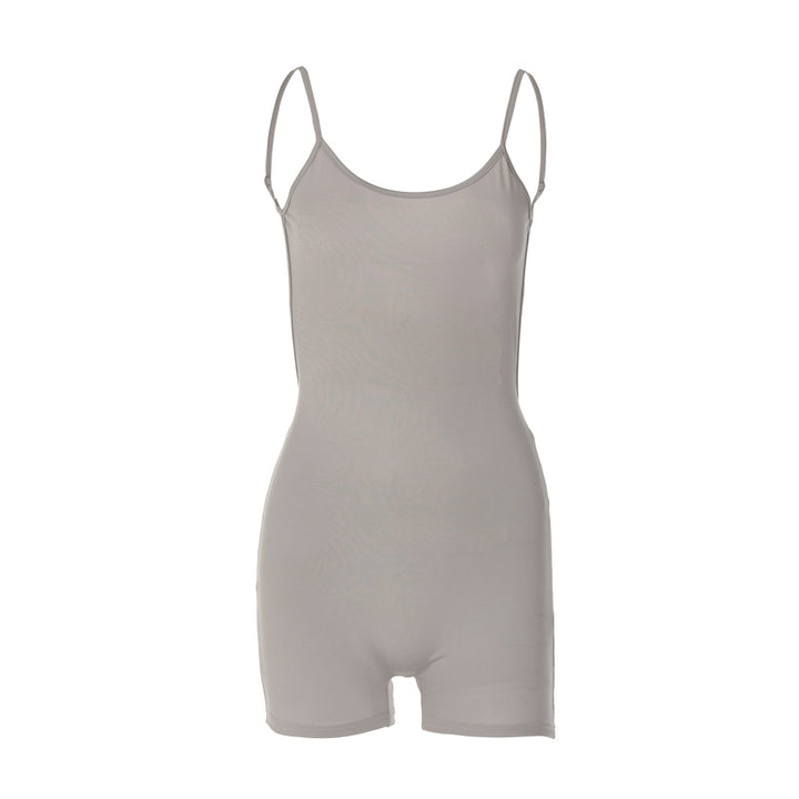Damen Bodysuit mit schmalem Schnitt und feinen Spaghetti-Trägern Echo Archiv