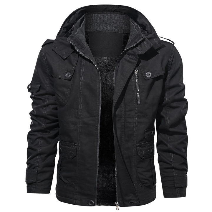 Herren multifunktionale Outdoorjacke mit kuscheligem Innenfutter Echoarchiv