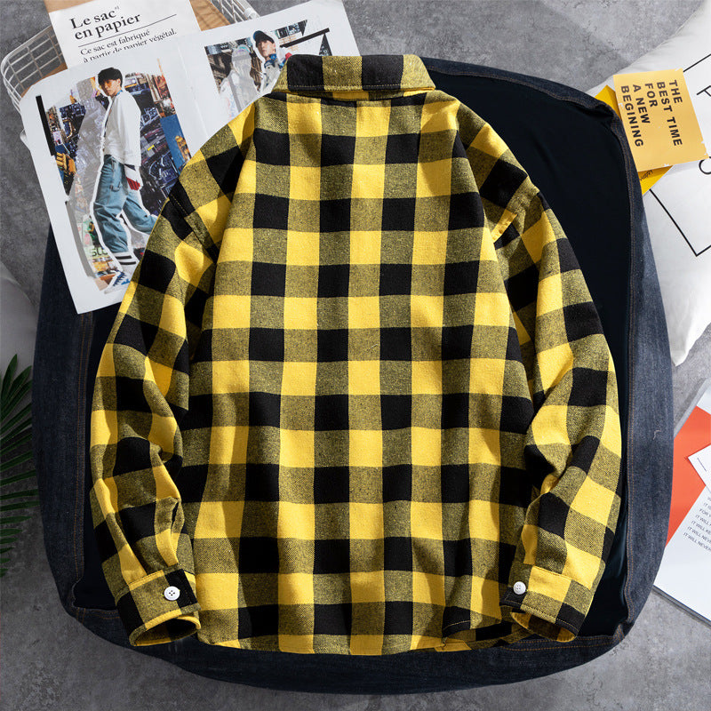 Damen Lässige und modische Flanellhemdjacke Echo Archiv