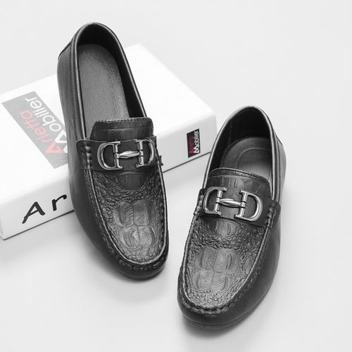 Herren Elegante Mokassins mit Metallakzent Echo Archiv