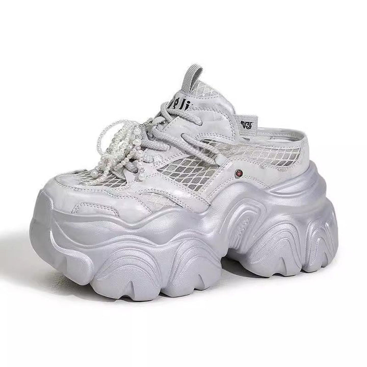 Damen Sportliche Chunky Sneakers Echo Archiv
