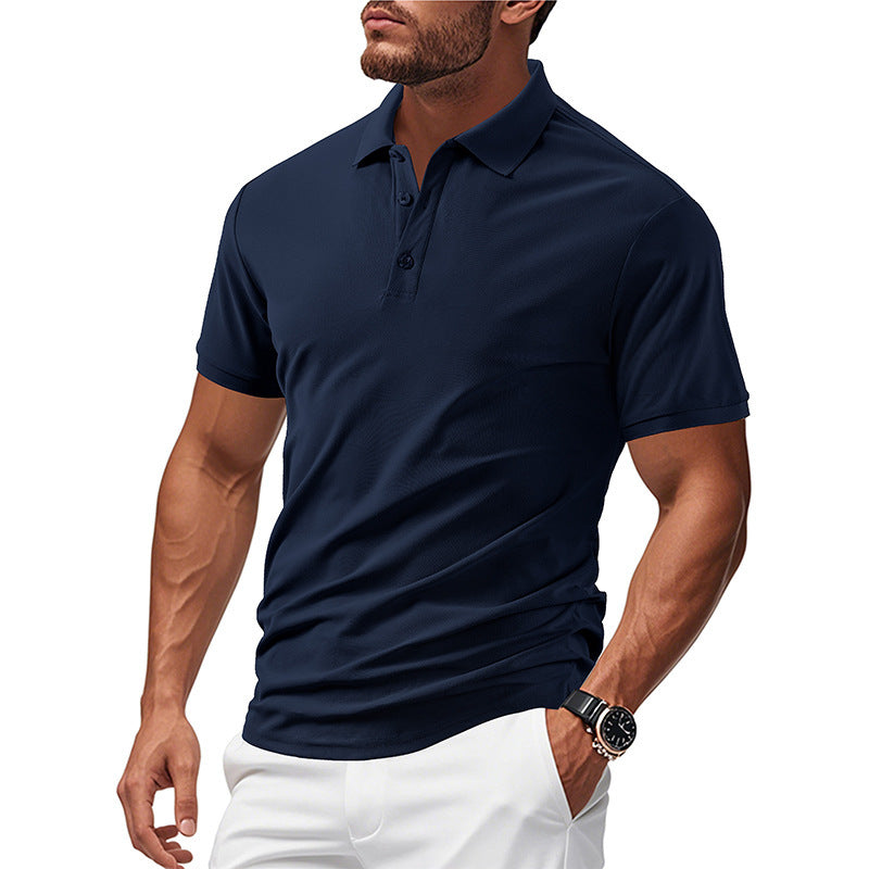 Herren Polohemd mit modernem Design und atmungsaktiven Eigenschaften Echoarchiv