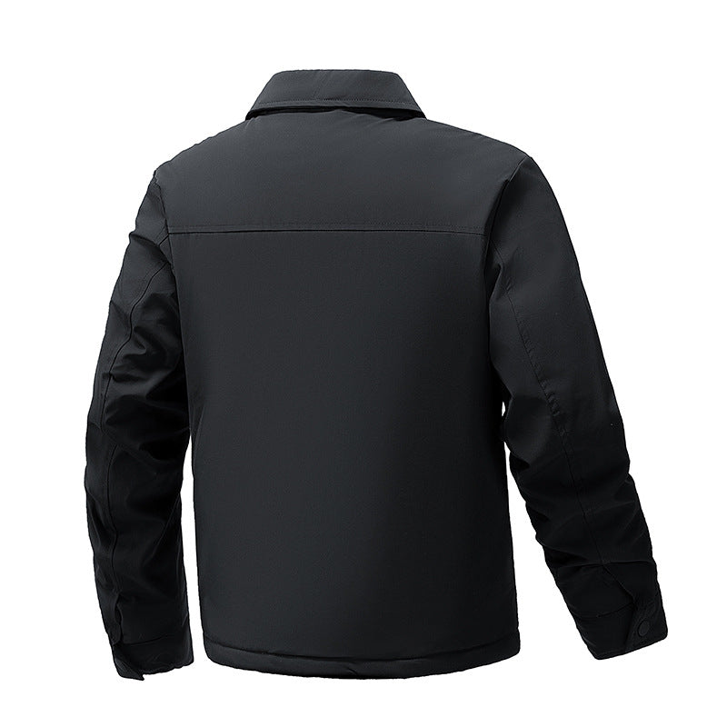 Herren Übergangsjacke mit hohem Kragen und elastischen Bündchen Echo Archiv
