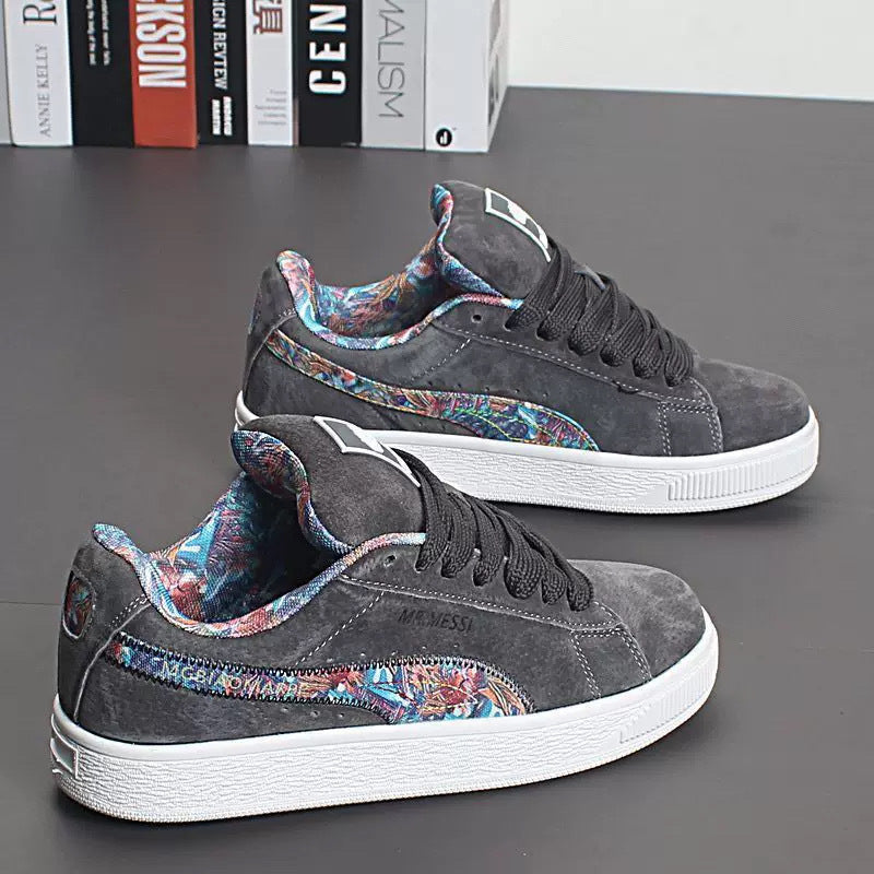 Damen Sneakers mit floralem Innenfutter und rutschfester Sohle Echo Archiv