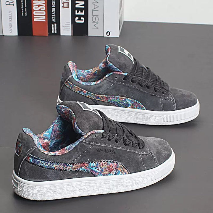 Damen Sneakers mit floralem Innenfutter und rutschfester Sohle Echo Archiv